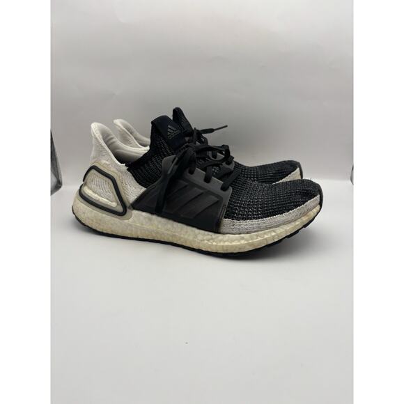 Adidas Ultraboost 19 Black And White Sneakers Men Size 8 main image 4